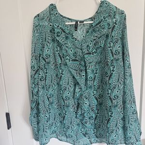 New Directions Handkerchief Style Blouse